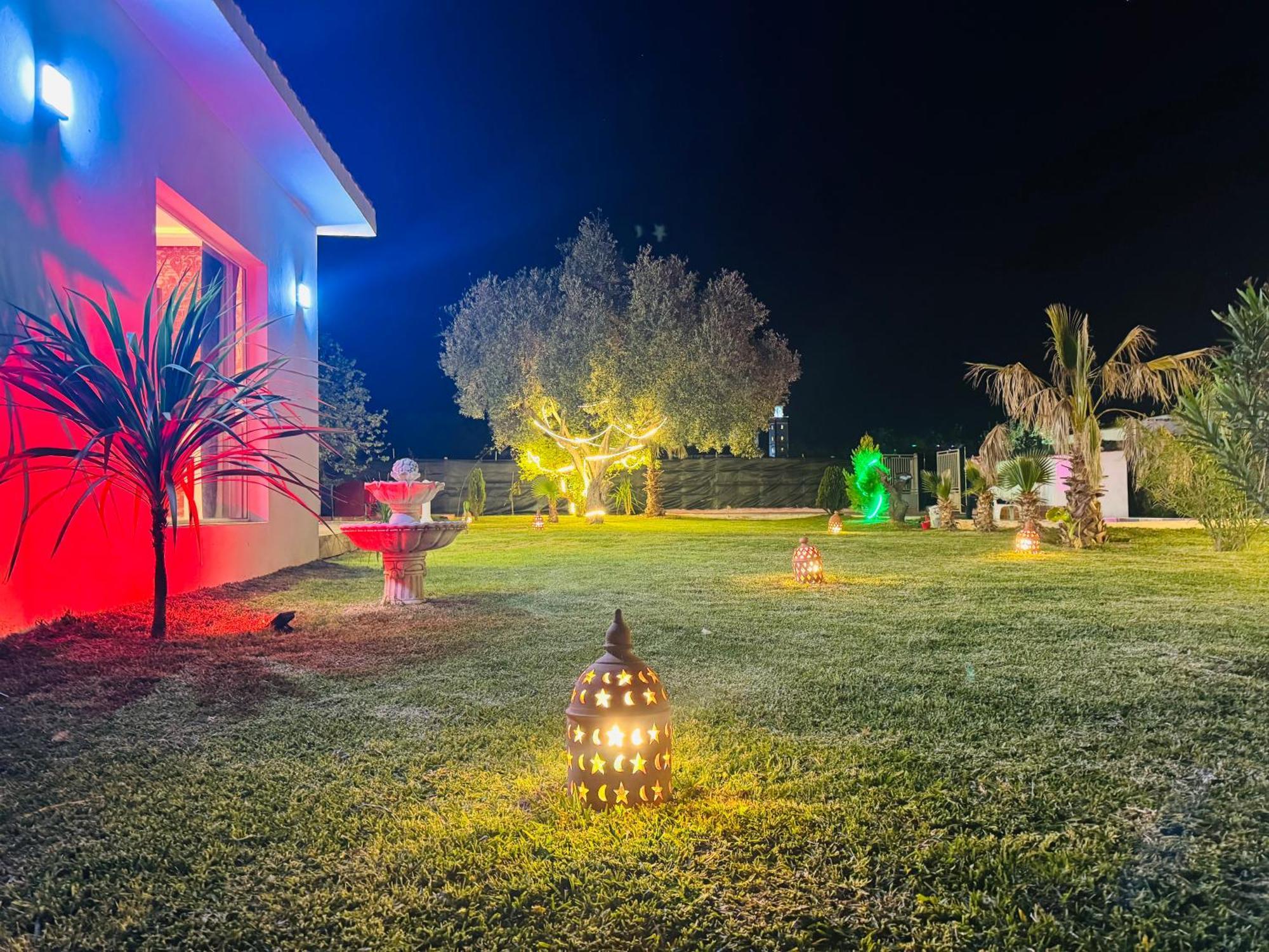 Central Villa With Pool Garden 5Km Sea Cabo Tétouan Dış mekan fotoğraf
