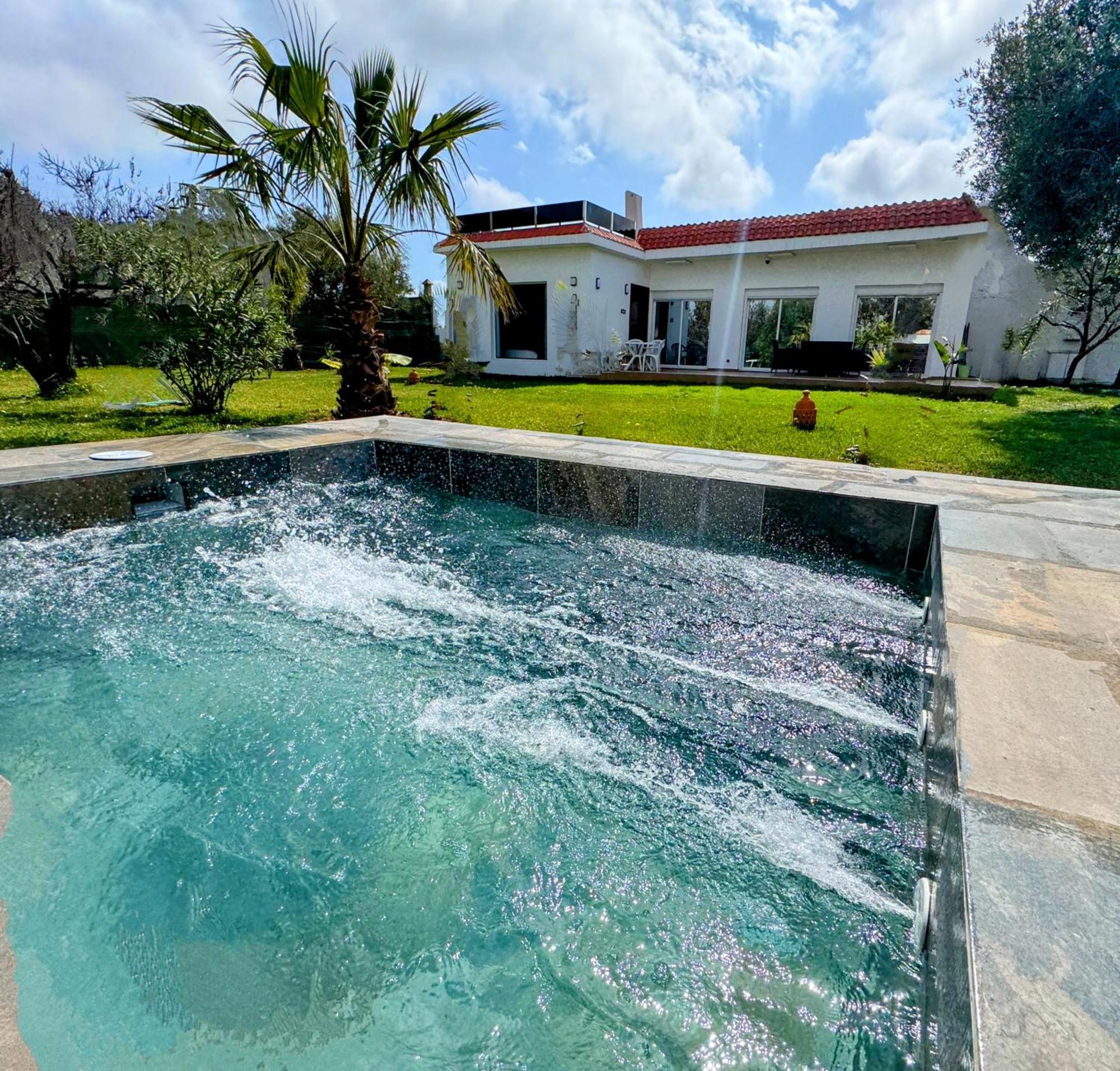 Central Villa With Pool Garden 5Km Sea Cabo Tétouan Dış mekan fotoğraf