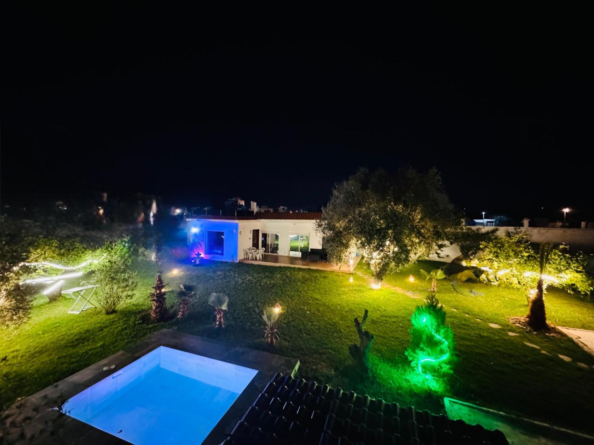 Central Villa With Pool Garden 5Km Sea Cabo Tétouan Dış mekan fotoğraf